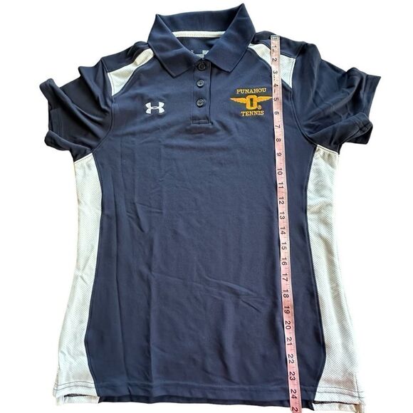 Under Armour ~ Punahou Tennis Women’s Polo ~ size Small ~ NWT - Picture 8 of 10